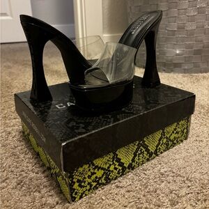 Thick Bottom , Strapless Heels